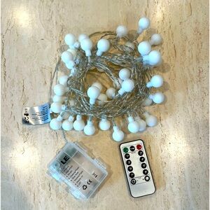 Globe String Fairy Lights 15’/16.75’ battery powered.